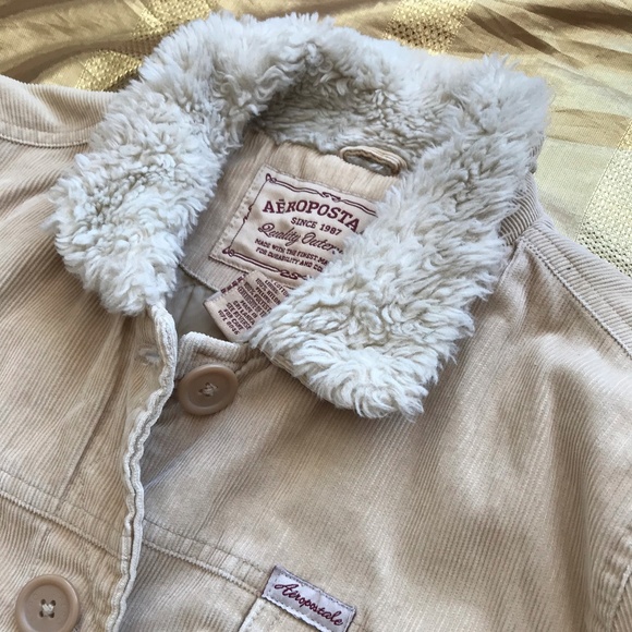 Aeropostale Tan Winter Coat - Picture 2 of 3